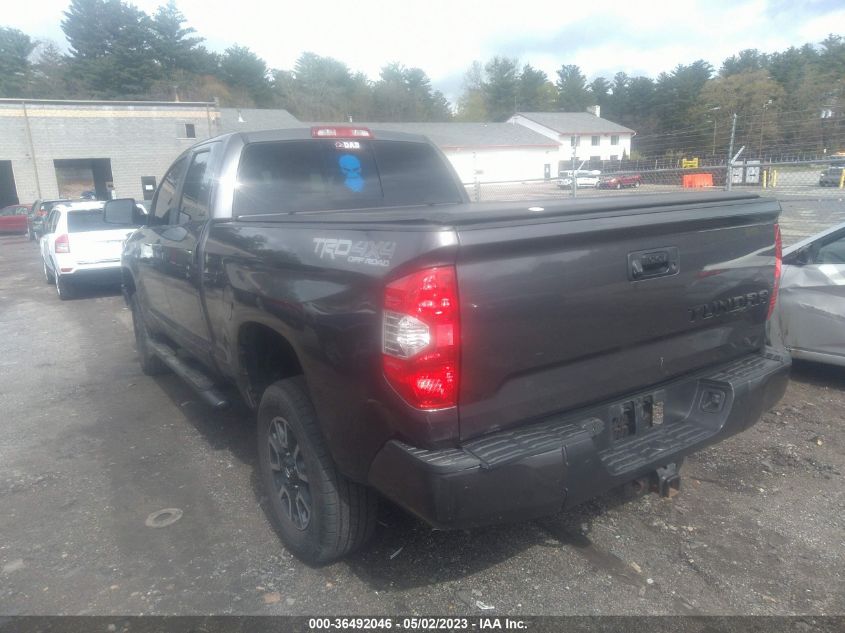 2016 TOYOTA TUNDRA 4WD TRUCK SR/SR5/TRD PRO - 5TFUY5F13GX519889