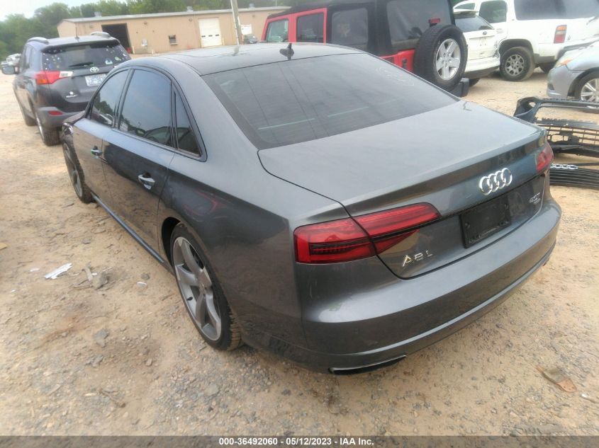 2017 AUDI A8 L SPORT - WAU43AFD6HN010634