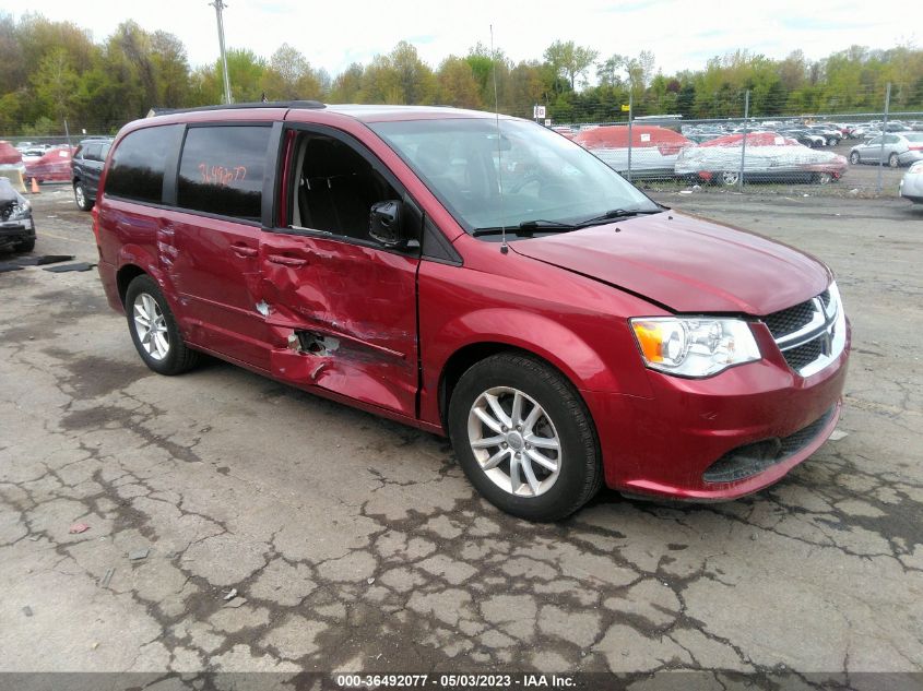 2016 DODGE GRAND CARAVAN SXT - 2C4RDGCG9GR223893