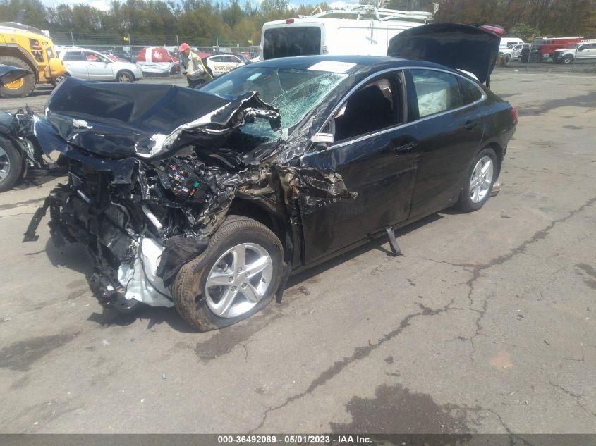 2022 CHEVROLET MALIBU LT - 1G1ZD5ST8NF134140