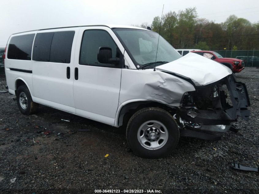 1GAZGMFPXK1197506 CHEVROLET EXPRESS PASSENGER LT 2019