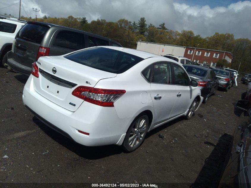 2014 NISSAN SENTRA SL - 3N1AB7AP3EY308816