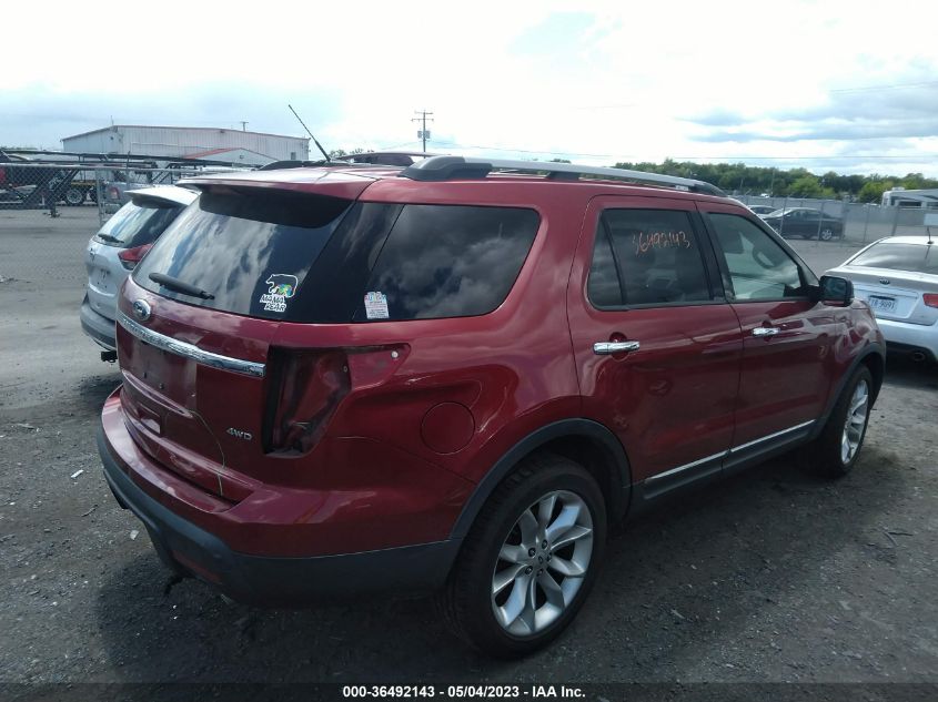 2013 FORD EXPLORER XLT - 1FM5K8D89DGB60207
