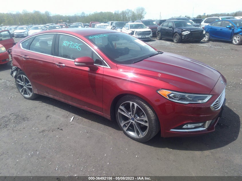 VIN 3FA6P0D98JR236272 2018 FORD FUSION TITANIUM