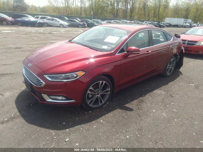 VIN 3FA6P0D98JR236272 2018 FORD FUSION TITANIUM