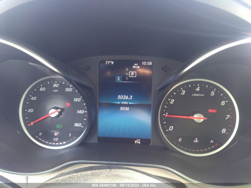 2022 MERCEDES-BENZ GLC GLC 300 - W1N0G8DB5NV400631