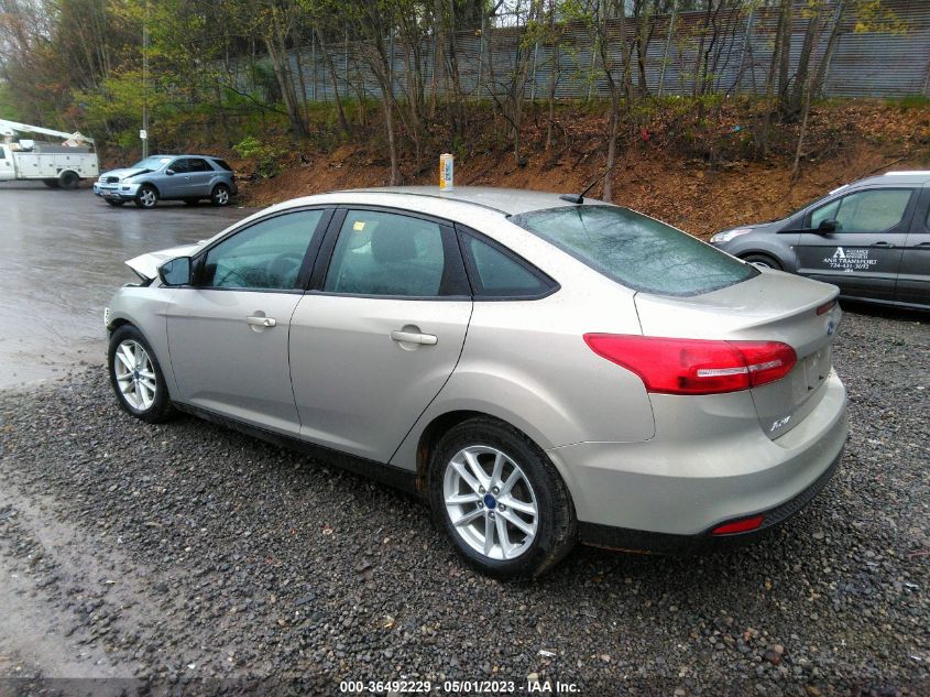 2016 FORD FOCUS SE - 1FADP3F21GL303312