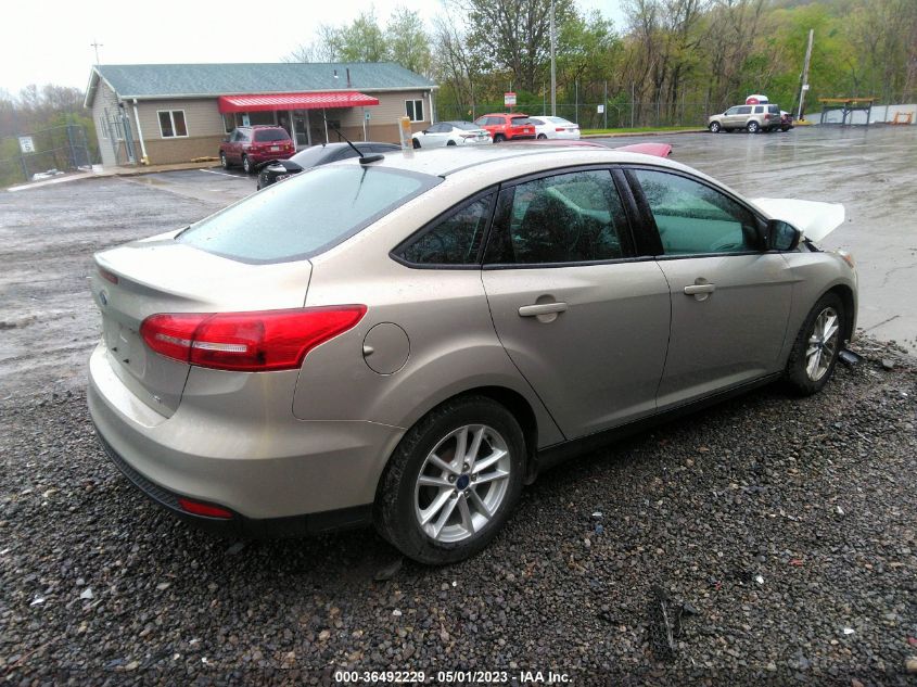 2016 FORD FOCUS SE - 1FADP3F21GL303312