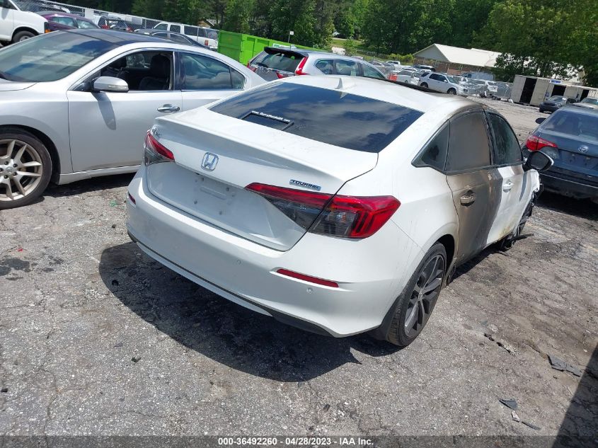 2022 HONDA CIVIC SEDAN TOURING - 2HGFE1F9XNH303945