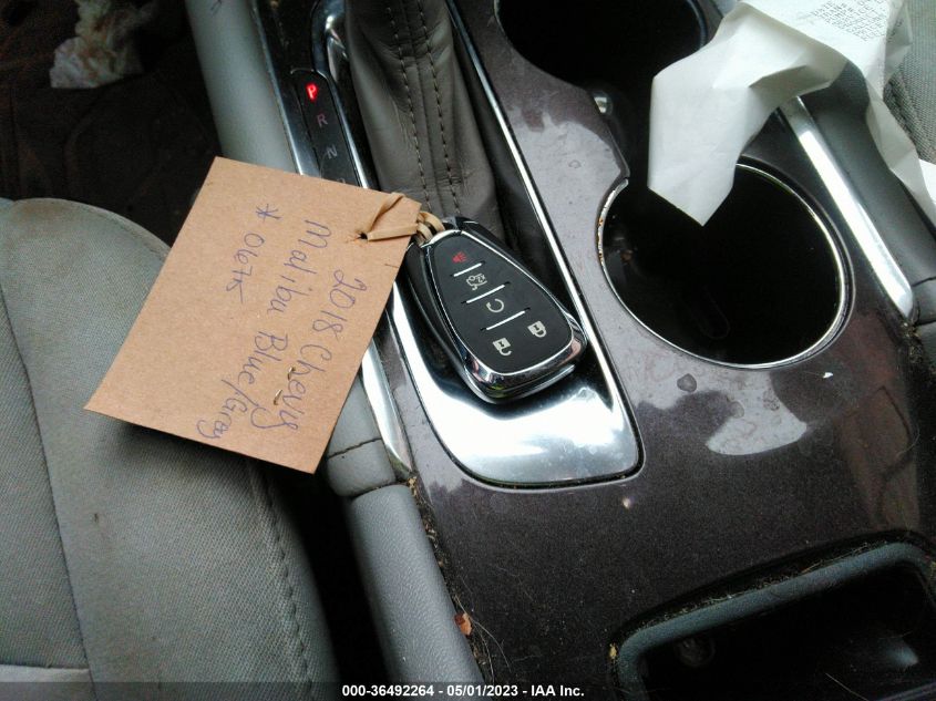 2018 CHEVROLET MALIBU LT - 1G1ZD5ST1JF110675