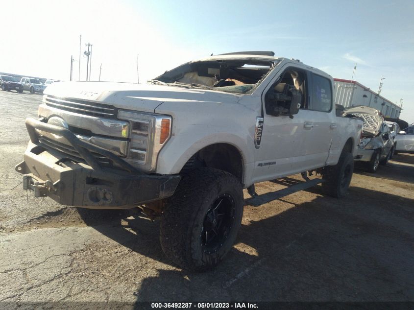 2019 FORD SUPER DUTY F-250 SRW XL/XLT/LARIAT - 1FT7W2BT2KEG39776