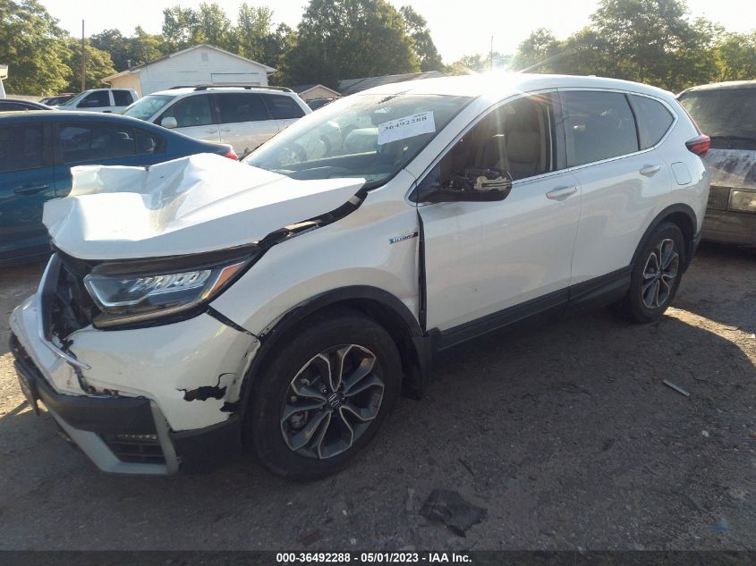 2020 HONDA CR-V HYBRID EX-L 7FART6H85LE012960