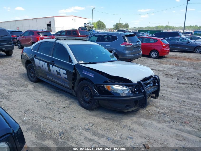 2016 CHEVROLET IMPALA LIMITED POLICE POLICE - 2G1WD5E37G1121811