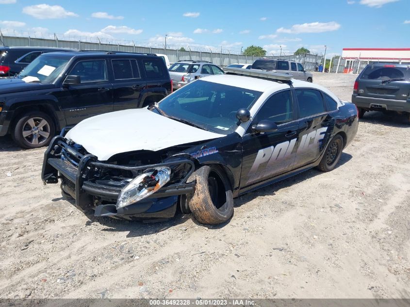2016 CHEVROLET IMPALA LIMITED POLICE POLICE 2G1WD5E37G1121811