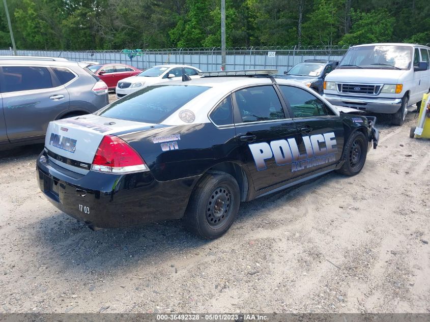 2016 CHEVROLET IMPALA LIMITED POLICE POLICE 2G1WD5E37G1121811