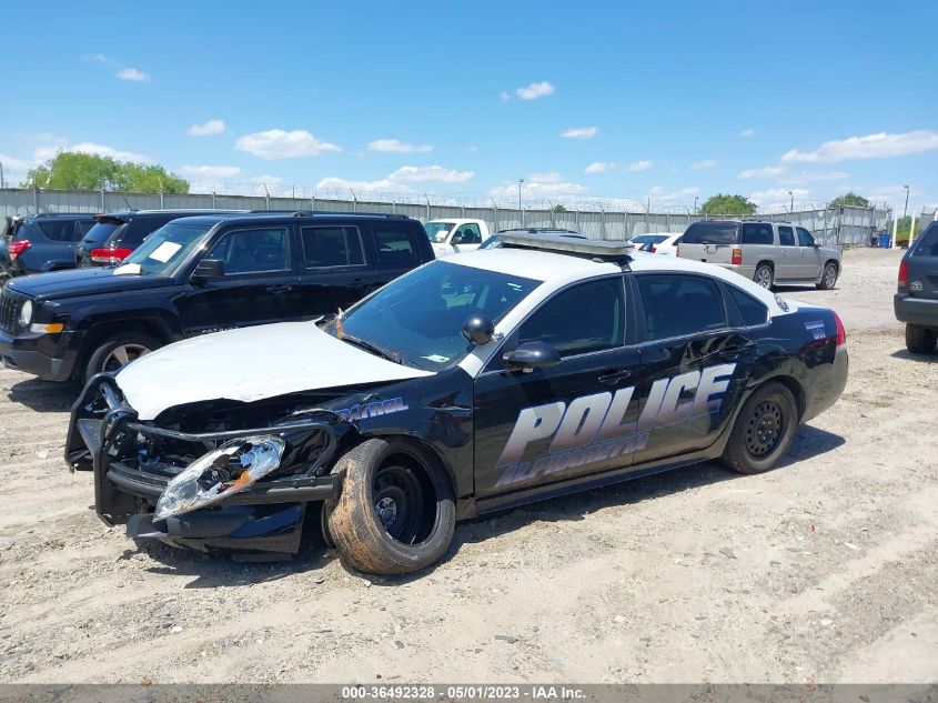 2016 CHEVROLET IMPALA LIMITED POLICE POLICE 2G1WD5E37G1121811