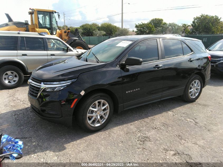 2022 CHEVROLET EQUINOX LS - 2GNAXHEV7N6150325
