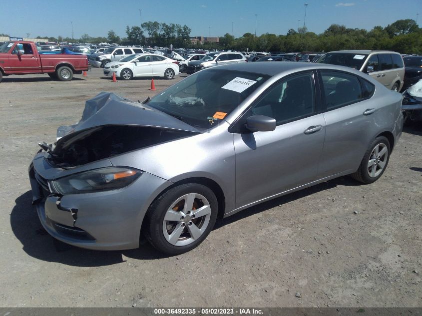 2016 DODGE DART SXT - 1C3CDFBB0GD660999