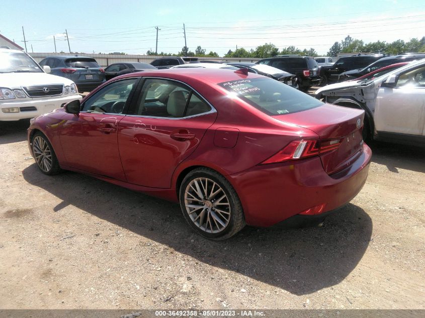 2014 LEXUS IS 250 - JTHBF1D20E5024400