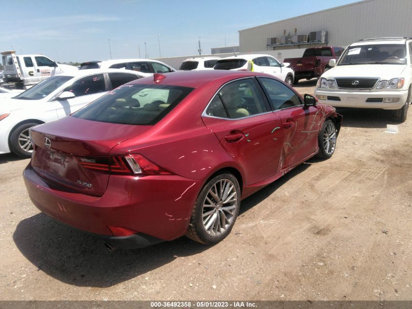 2014 LEXUS IS 250 - JTHBF1D20E5024400