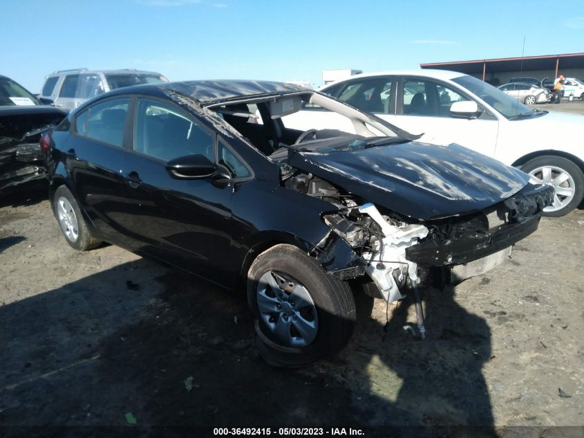 2017 KIA FORTE LX - 3KPFL4A7XHE076557