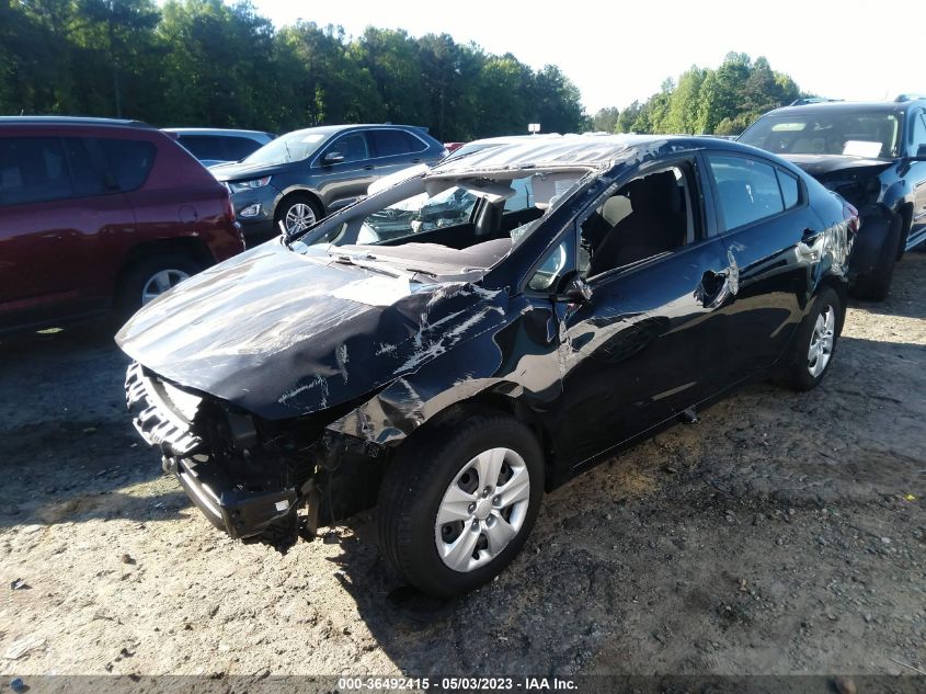 2017 KIA FORTE LX - 3KPFL4A7XHE076557