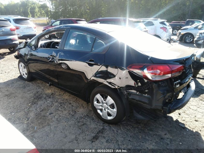 2017 KIA FORTE LX - 3KPFL4A7XHE076557