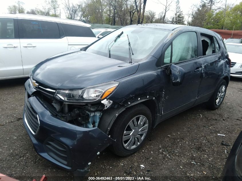 2018 CHEVROLET TRAX LS - 3GNCJKSB1JL295402
