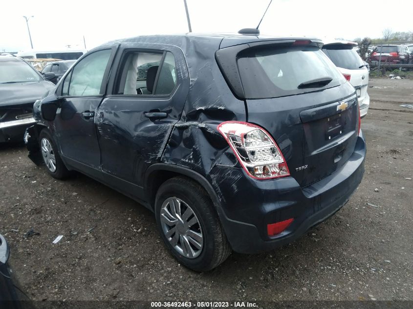2018 CHEVROLET TRAX LS - 3GNCJKSB1JL295402