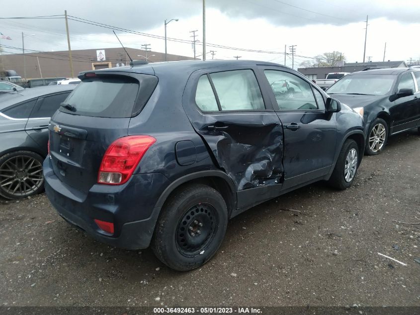 2018 CHEVROLET TRAX LS - 3GNCJKSB1JL295402