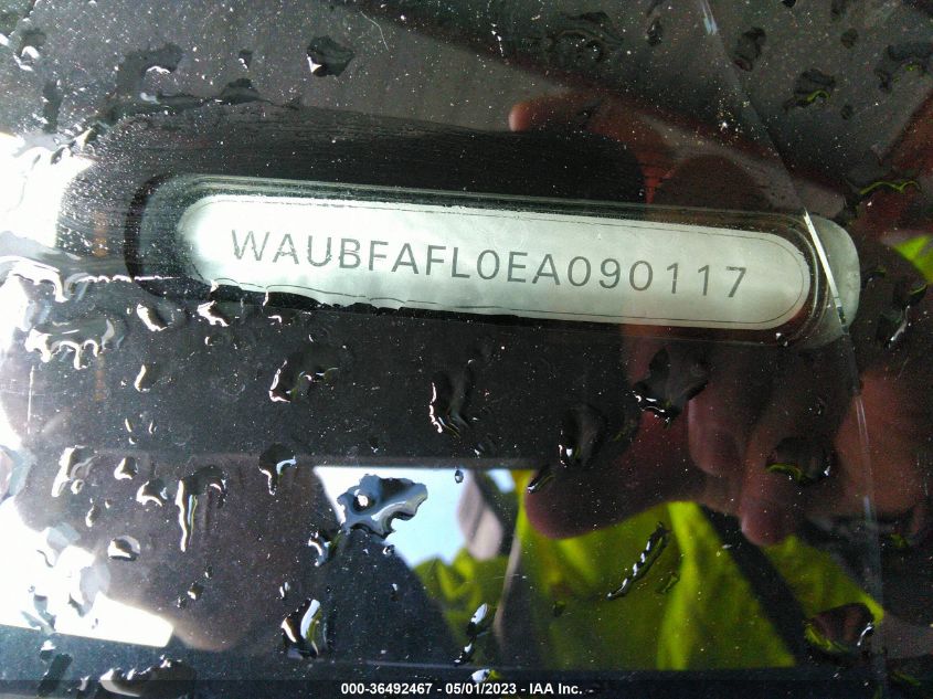 2014 AUDI A4 PREMIUM - WAUBFAFL0EA090117