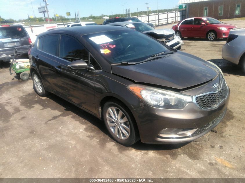 2015 KIA FORTE 5-DOOR EX - KNAFX5A80F5338143