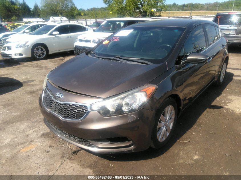 2015 KIA FORTE 5-DOOR EX - KNAFX5A80F5338143