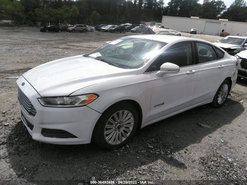 2013 FORD FUSION SE HYBRID - 3FA6P0LU6DR365024