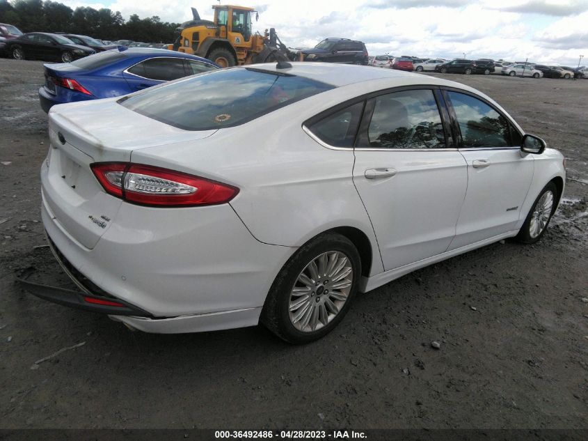 2013 FORD FUSION SE HYBRID - 3FA6P0LU6DR365024