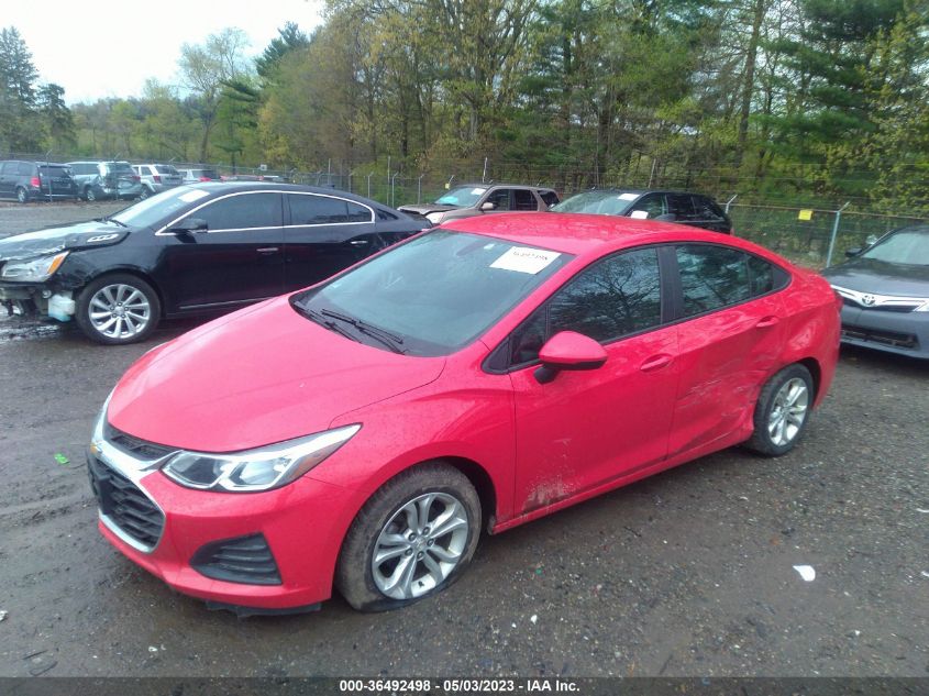 2019 CHEVROLET CRUZE LS - 1G1BC5SM4K7134655