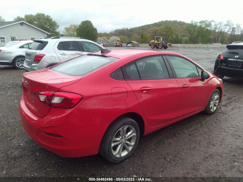2019 CHEVROLET CRUZE LS - 1G1BC5SM4K7134655