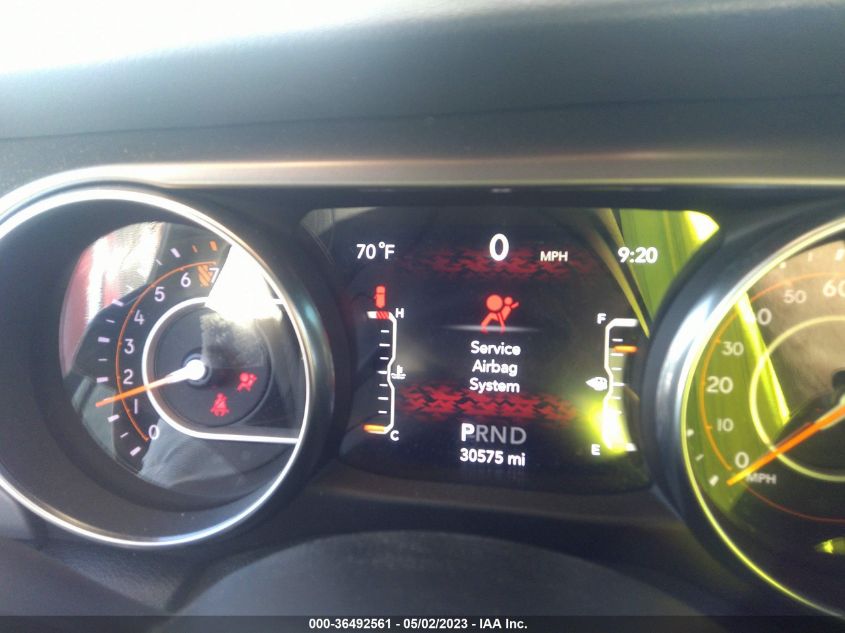 2020 JEEP WRANGLER UNLIMITED SPORT S - 1C4HJXDG8LW110408