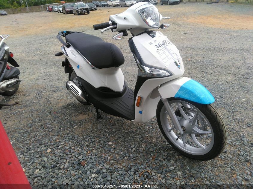 2022 PIAGGIO LIBERTY ZAPC546BXN7002270