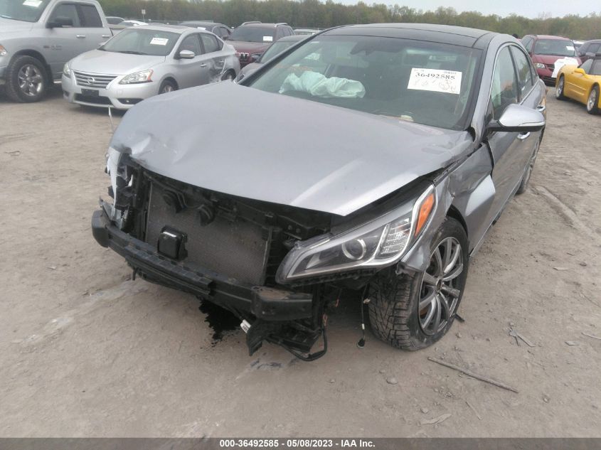 2017 HYUNDAI SONATA 2.4L LIMITED - 5NPE34AF4HH463331