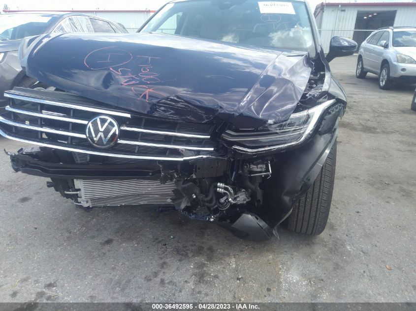 3VV3B7AX6PM009645 Volkswagen Tiguan SE 6