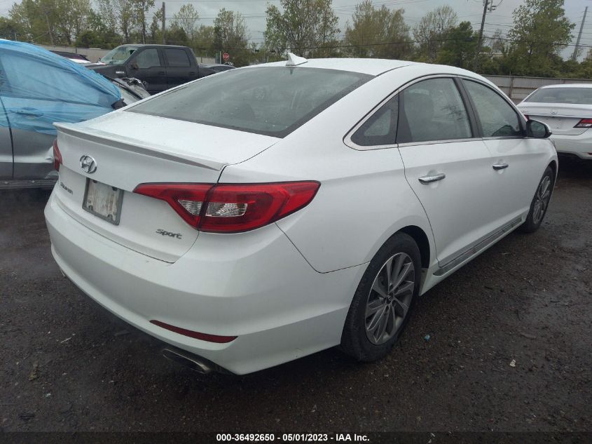 2017 HYUNDAI SONATA SPORT - 5NPE34AF0HH565368