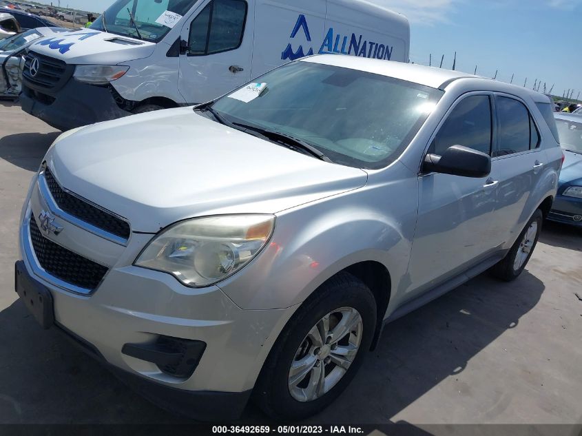 2014 CHEVROLET EQUINOX LS - 2GNALAEK5E6116361