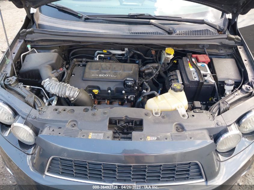 2015 CHEVROLET SONIC LTZ - 1G1JE6SB0F4125176