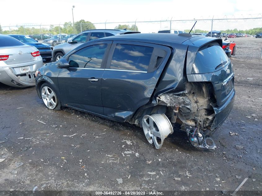 2015 CHEVROLET SONIC LTZ - 1G1JE6SB0F4125176