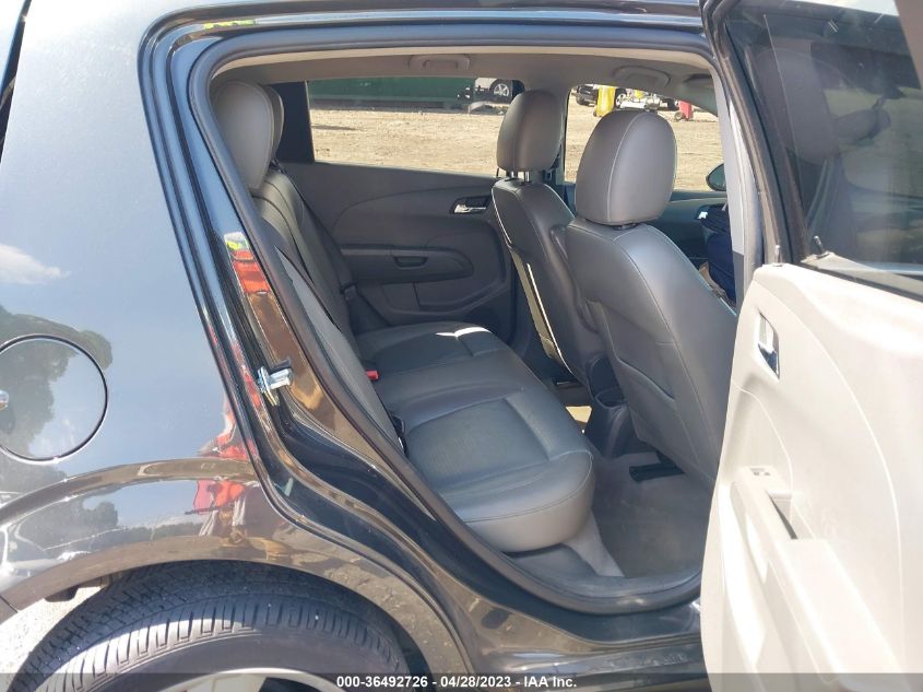 2015 CHEVROLET SONIC LTZ - 1G1JE6SB0F4125176