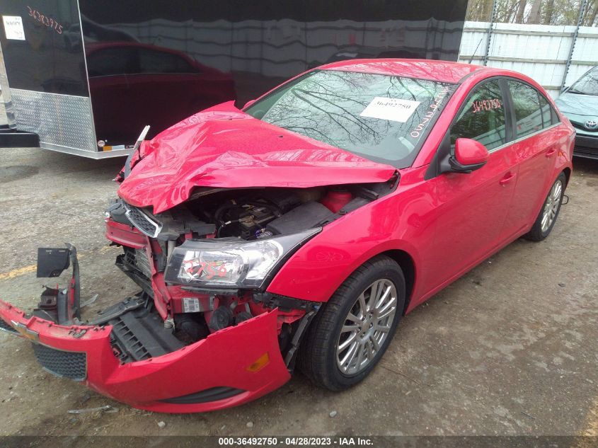 2014 CHEVROLET CRUZE ECO - 1G1PH5SB0E7179943