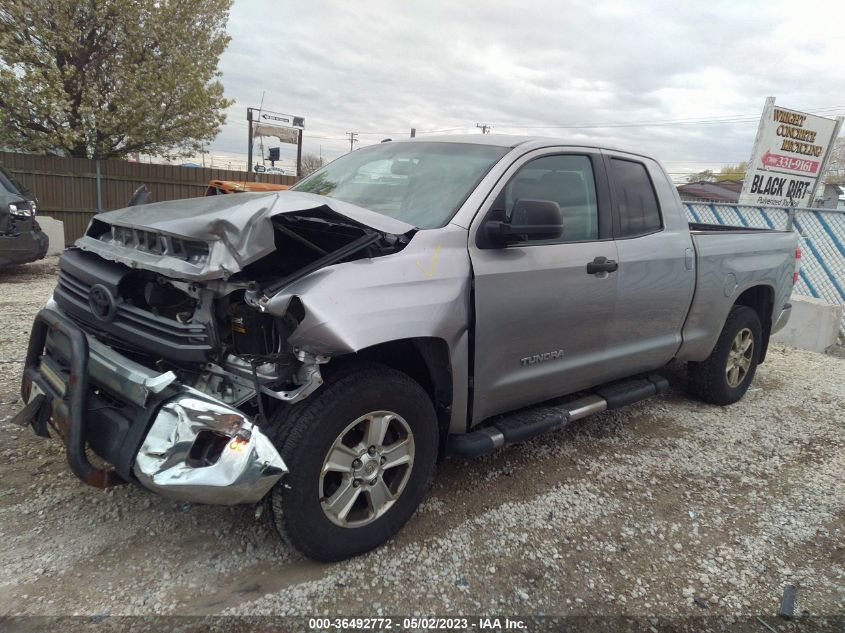 2015 TOYOTA TUNDRA 4WD TRUCK SR/SR5/TRD PRO - 5TFUW5F18FX439329