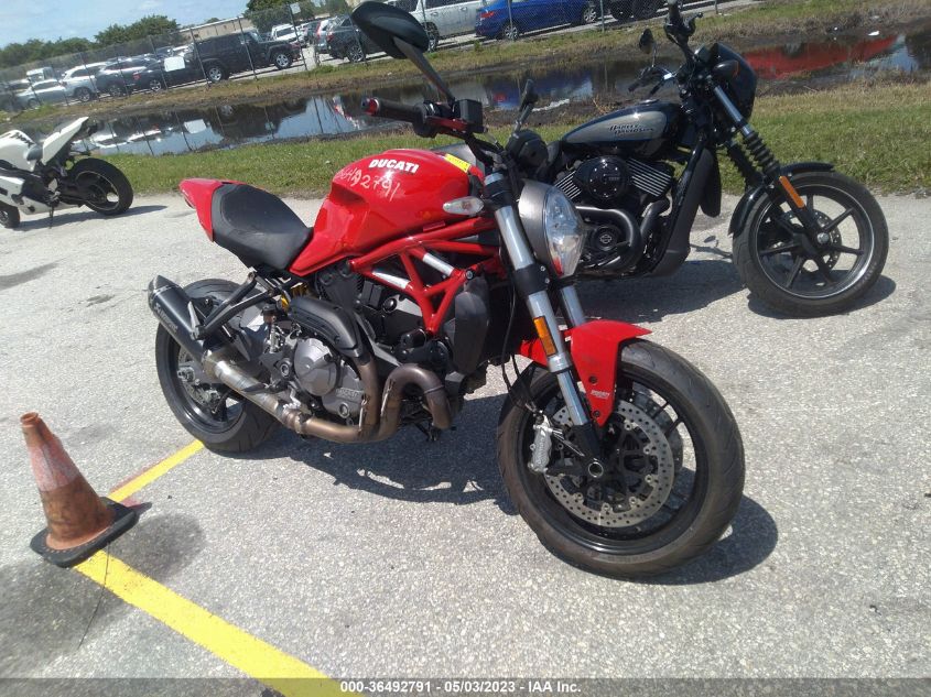 2020 DUCATI MONSTER 821 - ZDMMACLS6LB006346