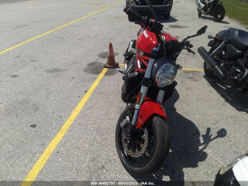 2020 DUCATI MONSTER 821 - ZDMMACLS6LB006346